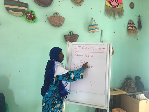 workshop Somalia Net Making