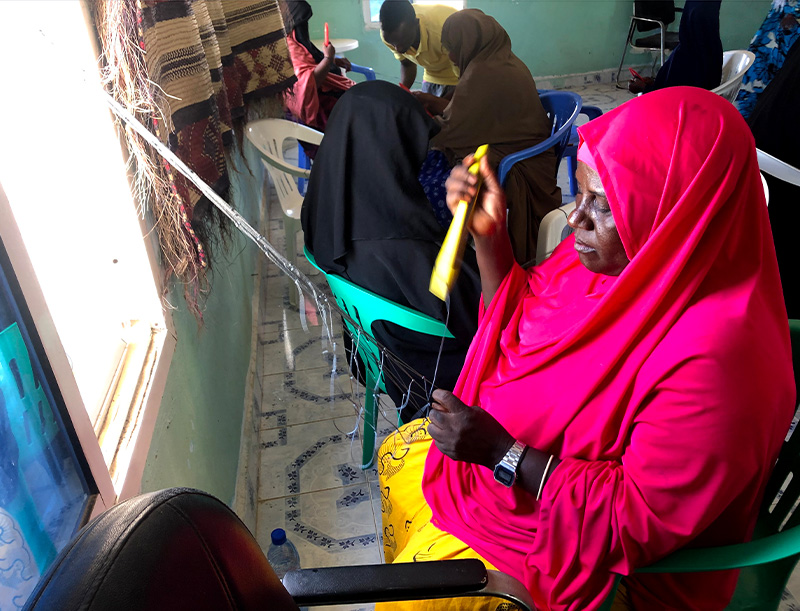 net making Somali women coastal livelihoods 